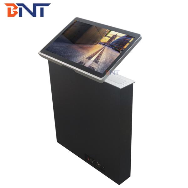 Quality Hidden Table Top LCD Monitor Lift For Financial Analyzing System wholesale