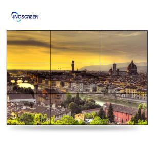 Outdoor LCD Video Tv Monitor On Wall 3x3 Digital Signage Advertising Player