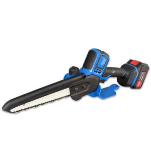 Cheap Efficient Electric 8'' Handheld Mini Chainsaw With Battery Power Source for sale