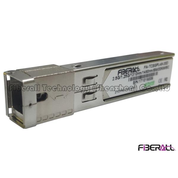 Quality Class C+ GPON SFP Sfp Fiber Transceiver With Asymmetric Data Rate 2.5G / 1.25G wholesale