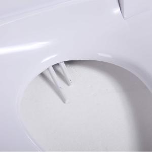 Double Nozzles Smart Heated Toilet Seat Bidet White Color 505 * 470 * 170mm