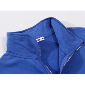 High Quality Causal Zipper Hoodie Custom Logo With 85% Cotton 15% Polyester