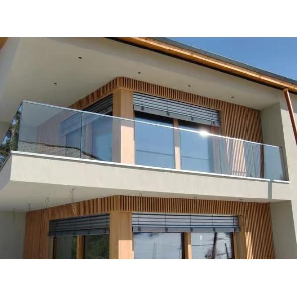 Quality Beautiful Glass Railing with Space Saving Customization and Easy Installation wholesale