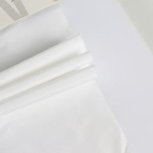 High Quality Promotional Peach Skin 90GSM recycled poly fabric for clothes