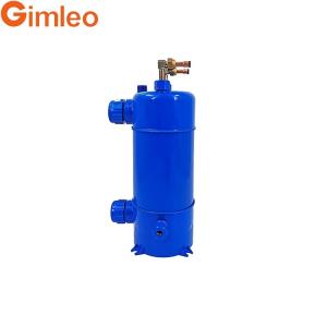 Water Flow 2.0 M3/H Titanium Cooler Heat Exchanger With Isolation ETA-1.5 TA1