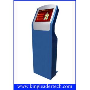 Vandal-Proof Modern Design Freestanding Touch Screen Kiosk With SAW Touch
