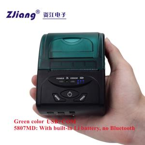 58mm Wireless Portable Printers Thermal Printer Bluetooth Mini For QR Code