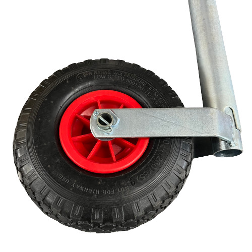 48mm Pneumatic Tyre Trailer Jockey Wheel