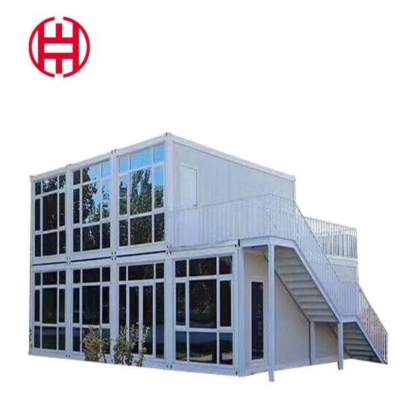 Quality Steel Residential Prefabricated Villa Container Home Solution with Customized Color wholesale