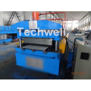 Reasonable Cold Roll Forming Machine For PU Roof Panels , PPGI Galvanized Steel