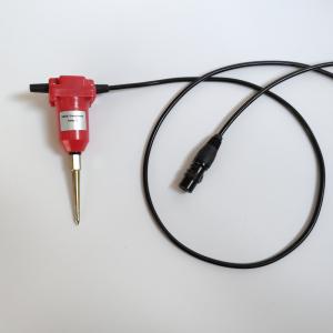 Cheap Spike 75mm 60Hz Vertical Geophone For Defense Engineering for sale