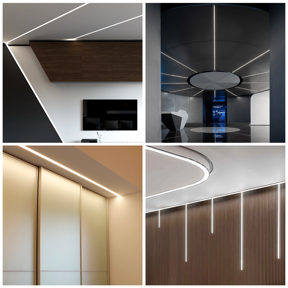 2M Length KA32 Model LED Profile Channel with W67.0 × H24.5mm Size for LED Strip