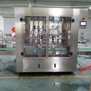 Automatic 4-Head Filling Locking Capping Labeling Machine for Glass Bottle Wine