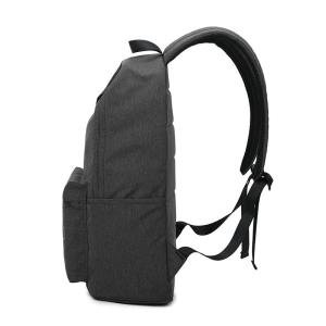 Zipper Closure Student School Backpack 24L Waterproof Laptop Rucksack