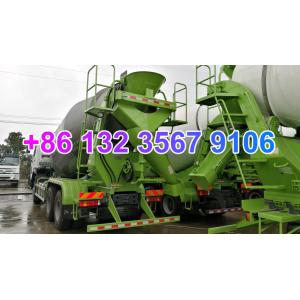 8CBM 9CBM 10 CBM HOWO Chassis 6x4 HJS5256GJBHA Cement Mixer Truck For Peru