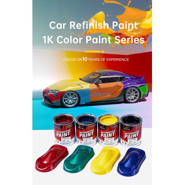 1K Based Appliance Touch Up Paint , Violet Red / Black / White Paint For Car Scratches