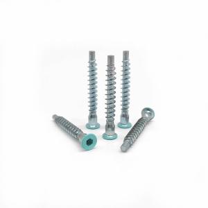 Countersunk Hexagonal Socket Roller Screw Furniture Self-Tapping Screw Straight
