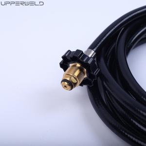 12ft Industrial LPG Propane Adapter with Quick Connect and 1/4 Inch Rubber Gas