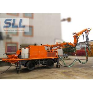 Full Automatic Concrete Spraying Machine With Remote Control Four Wheel Drive