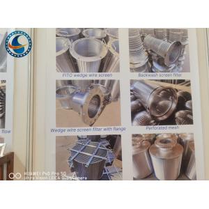 Continuous Slot Wedge Wire Screen Pipe For Filtration Solutions