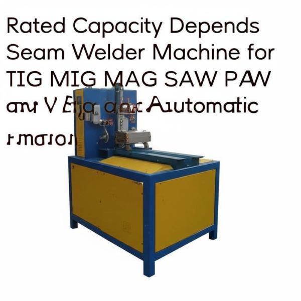 Electric Longitudinal Seam Welder with Single Phase Control Power Supply and