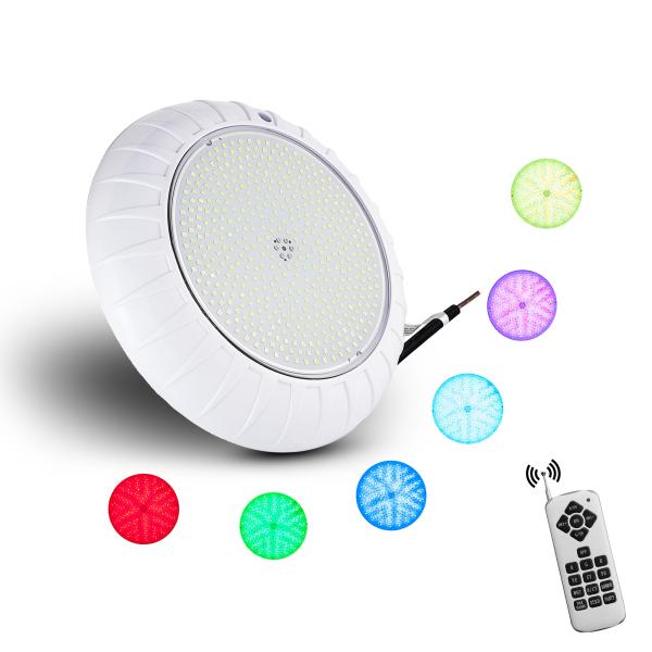 Quality 12V 18W Underwater Pool Lights RGB Color Changing IP68 Waterproof LED Pool Light wholesale