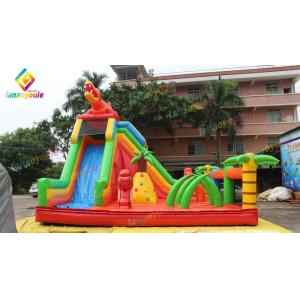 Funny Inflatable Crocodile Bouncy Castle For Kids Amusement Park