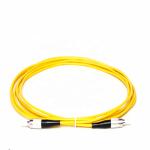 3m Yellow FTTHPatch Cord Single Mode Type For Data Processing Networks