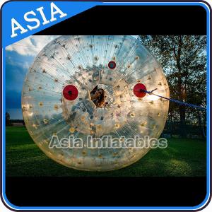 Cheap 2.5m Children Human Hamaster Inflatable Zorb Ball , Grass Roller Ball for sale