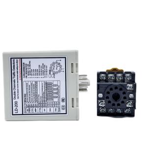 17 Dip Switch Dual Channel Loop Detector 15μH-2000μH Self Turning Range