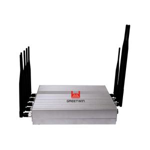 18 Watt Blocker Cell Phone Signal Jammer 4G Signal Shielder 8 Channels