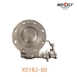X01B2-80 Cleanflow Foot Valve Ultra Hygienic Solution For Tank Truck Operations