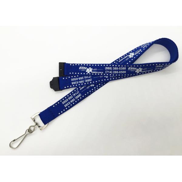 Quality personalized  silk screened polyester lanyards with twinkling diamonds for trade shows wholesale