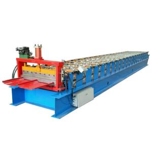 Self Locked Strip Standing Seam Machine , Roof Panel Roll Forming Machine 20