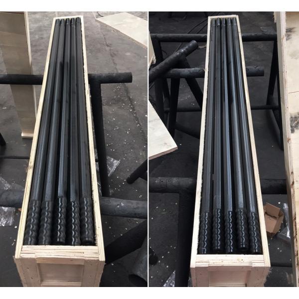 R25 Hex Flushing Hole 610mm Threaded Drill Rod