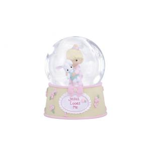 Cheap Resin Angel Deer Led Water Globe Snow Globe With Music Christmas Decoration for sale