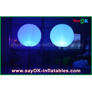 1.5m Stand Balloon Inflatable Lighting Decoration For Advertising / Promotion