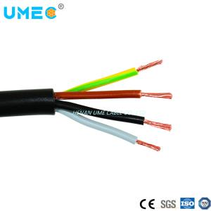 RVV H05VVF PVC Sheath Electrical Copper Cable 2X1.5mm2 3X1.5mm2 4X1.5mm2 5X1