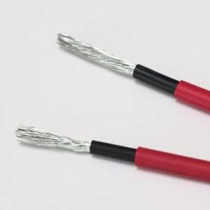 China 1.8KV Waterproof DC Cable For Solar Panel Fire Retardant Practical on sale