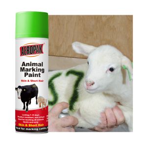 China Ecofriendly Fast Drying Weatherproof Animal Marking Spray Paint and Livestock Marker Spray in 500ml on sale