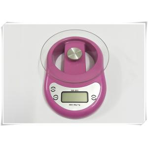 High Precision Tempered Glass Digital Scale Timer Function For Baking / Cooking