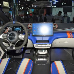 Multi Function Byd Electric Suv 4x4 Mini Ev Car With Automatic Air Conditioner