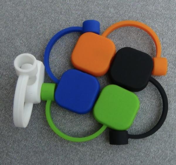 Cross Border Food Grade Silicone Dustproof Straw Plug, Reusable Soft Silicone