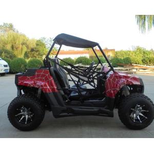 Front And Rear 10" Big Tire Gas Utility Vehicles With Chain Drive