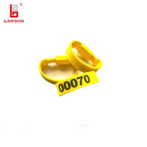 LAIPSON 127mm Sheep Leg Tagging System In Plastic TPU Leg Band For Sheep Goat