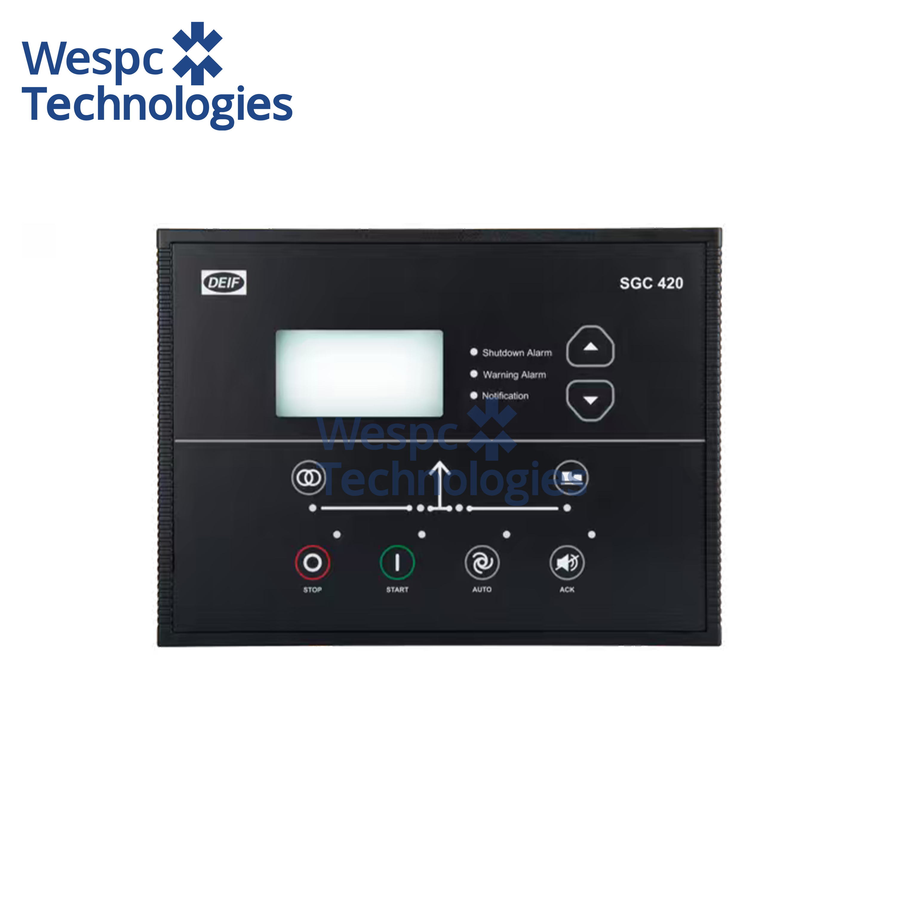 WESPC Original SGC420 MKII DEIF Genset Controller Generator Control Module Panel