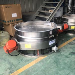 food-grade vibrating screener for particle screening