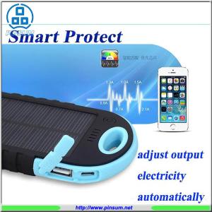 Solar power bank 5000mAh for mobile phone