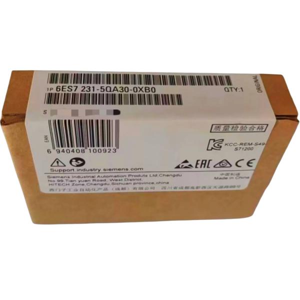 SIEMENS 6ES7231-5QA30-0XB0 SIMATIC S7-1200, ANALOG INPUT, SB 1231 TC, 1 AI