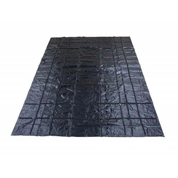 Quality Water Proof PVC Coated Flatbed Printable Black Lightweight Steel Tarps wholesale
